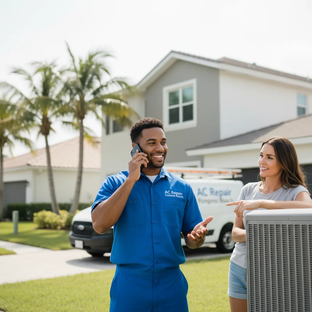AC Repair Pompano Beach customer support in Baker